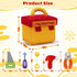 GERBIT Set Toolbox 5 My First Tool Plush, Baby Plushy with Pcs Tool Plushies for Toddlers, First Birthday Gifts