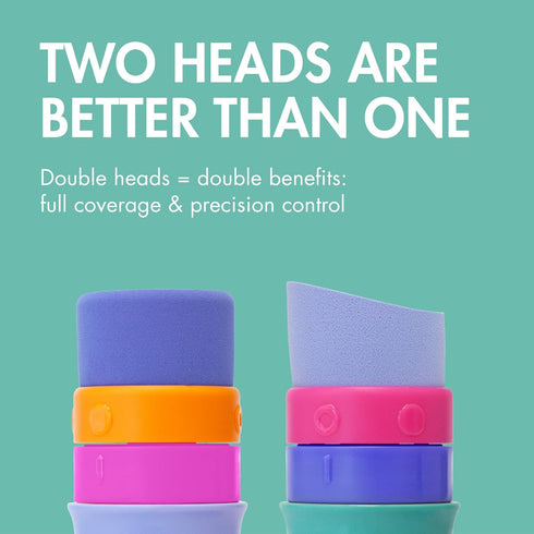 Summer 3 Oz 2 Count Boon Yuvi Sunscreen Applicator for Kids - Refillable and Spill Proof Kids Sunscreen Brush with Soft
