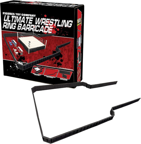 Ultimate Wrestling Ring Barricade Playset - Perfect for Wrestling Action Figures
