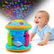 Baby Toys 6-12 Months Ocean Projector Rotating Musical Light Up Tummy Time