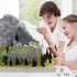 Deekin 24 Pcs Mini Cinder Blocks, 1/12 Scale Miniature Concrete Building Blocks for Dollhouse Accessories