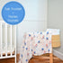 100% 47 47 inches LollyBanks Swaddle Blanket Muslin Cotton, x Soft Breathable Muslin Baby Swaddles for Boys, Baby