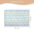 siphylline Sailboat 52" 34" Island Cartoon Extra Large Resuable Changing Pad Covers Soft Absorbent Bed Pad Portable Pee