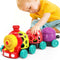 WEEJOYGAM Train Baby Toys 6-12 Months, Infant Soft Cars for Toddlers 1-3 Boy