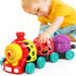 WEEJOYGAM Train Baby Toys 6-12 Months, Infant Soft Cars for Toddlers 1-3 Boy