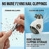 Calvoria Trimmer 3 Electric Nail Clippers, Safe Automatic Nail with LED Light & Speeds, Quiet USB Rechargeable Electric