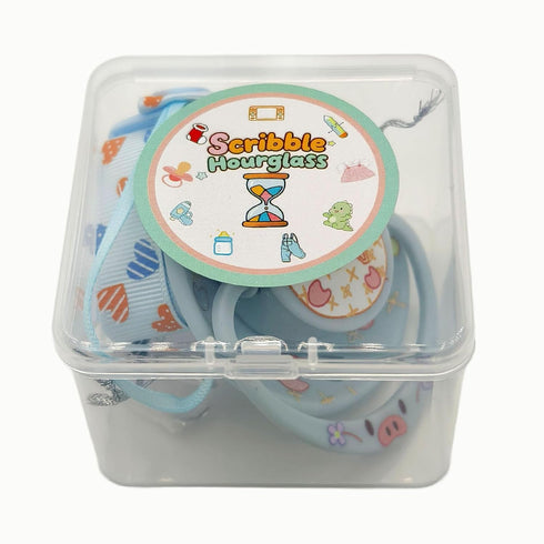 Large Shield Calming Pacifier with Clip & Case Playful Pig Design, Gentle Silicone Sensory Tool for Stress Relief