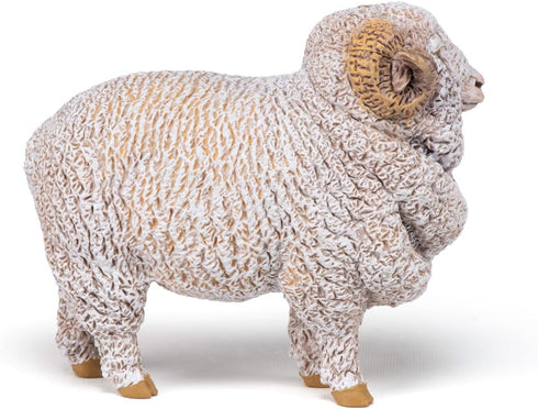 Papo - Hand-Painted - Merinos Sheep Figurine - Farmyard Friends - 51174 - Collectible - Suitable for Boys and Girls 3+