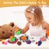 Sets 46Pcs, Set 3 4 Play Food for Kids Kitchen, Play Kitchen Accessories Stainless Steel Cookware Pots and Pans