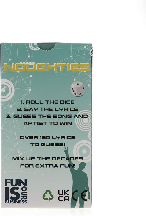 Boxer Gifts Noughties Guess That Tune Music Quiz Game, Name The 00's Lyrics