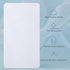 2 Pack 34" 54", Waterproof Crib Pad, x Reusable Incontinence Flannel Crib Protector for Baby, Toddler, Elders and Pets