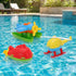 Toyland Pack 3 18 of Floating Water, Bathtub, and Pool Toys for Kids Months Plus - Helicopter, Submarine & Seaplane