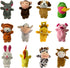 12 Pack Easter Eggs Filled with Animal Finger Puppets, Easter Basket Stuffers Surprise Easter Gifts Prefilled Mini
