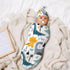 Swaddling Blanket for Baby, Soft Sleeping Bag Sack for Newborn Boys Girls, Unisex Dinosaur