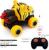 Tipmant Cute RC Car Remote Control Vehicle Toys Realistic Animal Kids Birthday Gifts (Yellow Tiger)