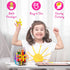 MAGMEN Enhanced Grip Magnetic Fidget Toy Figures for Kids 3-8 & Toddlers | 5 Piece Opaque Color Magnet Set for Travel &