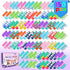 150 PCS Mini Pop Fidget Toys Bulk Party Favors, Silicone Squeeze Pop