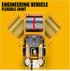 Pupu Pig 3+, Kids Metal Construction Toys - Steam Roller, Upgraded Construction Vehicle with Lights and Sounds