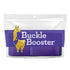 BPA-Free Car Seat Belt Buckle Booster (Size: Short, Model: Side Slit) - Snaps Around Receptacle, Gift Fun Kid Stickers
