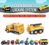 1-3, Set 3 Popular Playthings Magnetic Vehicles for Toddlers Mix or Match Car Toys, of Gift for Kids - Construction