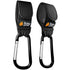 Baby Uma 2-Pack Stroller Hooks for Bags, Universal Clips, Adjustable Carabiner, Carry 11 lbs Each