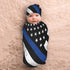 Socira Set Newborn Swaddle Blanket With Matching Beanie Hat Receiving Wrap Baby Blanket Shower Gifts Swaddlers