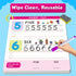Preschool Learning Activities Handwriting Practice Book for Kids, CVC Word Writing & Spelling Cards for Ages 3-6
