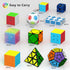 11 Pack Set 2x2 3x3 4x4 Pack Vdealen Speed Cube Puzzle Cube Bundle Fidget Ball Pyramid Dodecahedron Skewb Snake