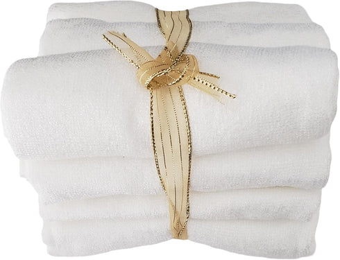Generic 100% 10" 10" 6 Pack, Baby Washcloths, Made from Viscose from Bamboo - Ultra Soft Absorbent Newborn Bath Face