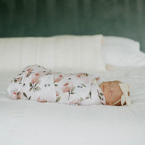 Little Unicorn Muslin Swaddle Blanket for Newborns & Infants | Soft & Breathable Fabric | Baby Blanket for Swaddling