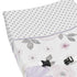 Sweet Jojo Designs Lavender Purple, Pink, Grey and White Changing Pad Cover for Watercolor Floral Collection - Rose