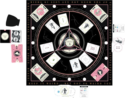 Bundle Morbid The Lunar Dial Game and What DO You Meme? What's Your Sign? - Astrology Lovers Board Games for Adults