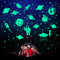 260 PCS Glow in The Dark Stars, Glowing Stars for Ceiling, Solar System Space Galaxy Wall Stickers for Kids
