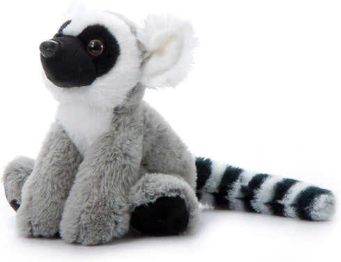 The Petting Zoo Ringtail Lemur Plush Toy - Gifts for Kids, Wild Onez Zoo Animals, 8 inches