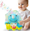 Ryotagift Baby Bilingual Musical Dinosaur Stuffed Animals Toys,Infant Early Learning Toy with Light-Up