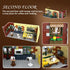 Coffee House Building Set with LED Light, 1589 PCS City Cafe Shop Block Toy for Ages 10 and Up