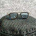 1/12 Scale Eyeglasses for 6-Inch Male Action Figure Body Doll (Blue)