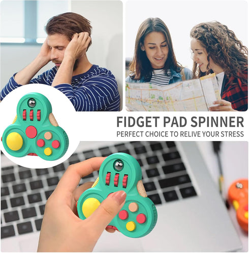 Fidget Toys for Adults, Fidget Pad Fidgets, Anxiety Relief Stress Toys, Sensory Fidget Cubes Gifts for Kids