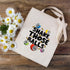JXGZSO B Gambler Gift Tote Bag, Shake Those Balls Lucky Pouch Bag for Game Lovers