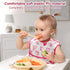 Accmor Baby Bibs for Eating, Waterproof Mess Proof Baby Toddler Bibs, Apron Smock Feeding Bibs for Girls Boys