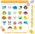 300 Pieces Animal Mini Erasers for Kids, Assortment Novelty Pencil Erasers Bulk for Classroom Rewards Prizes