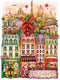 KI Puzzle 1000 Piece Puzzle for Adults - Madalina Tantareanu Cities at Midnight: Paris Art Jigsaw 27x20