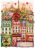 KI Puzzle 1000 Piece Puzzle for Adults - Madalina Tantareanu Cities at Midnight: Paris Art Jigsaw 27x20