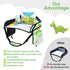 Kids Travel Tray, Car Seat Tray for kids Travel, Toddler Road Trip Essentials With Drawing Kit, Toddler Lap Desk