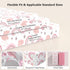 IOCCLH Pack 2-Pack Pack N Play Sheets Fitted, Fit for Standard N Play Mattress, Mini Crib Sheets,Breathable Soft Unisex