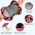 Dots Round Pacifier Storage Case with Zipper, Portable Pacifier Case for Travel, Diaper Bag & Purse, Pacifier Container