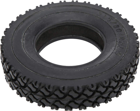 4PCS RC Car Tires, 20mm Width Shoe Sole Pattern Tyre Spare Parts, Fit for Tamiya Tractor Truck 1/14 RC Car Accessory