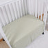 Microfiber 3 Pack Mini Portable Crib Sheets, Pack N Play Sheets with Comfy Napping Surface for Baby, Silky Soft Playard Playpen Sheets Set, Fits 24" x 38", Green + Light Grey + White by CaSaJa