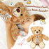 12 Inch Bear Stuffed Animals - Cute Plush Bear with Voice Recorder and Photo Pendant Set for Boys Girls