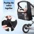 Vanleestar 2 Stroller Organizer, New Fabric Design, Holds Cup Holders for Baby Products, Multiple Pockets for Storing